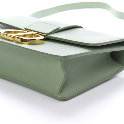 Christian Dior Smooth Calfskin 30 Montaigne Flap Bag Mint Green 7 of 9