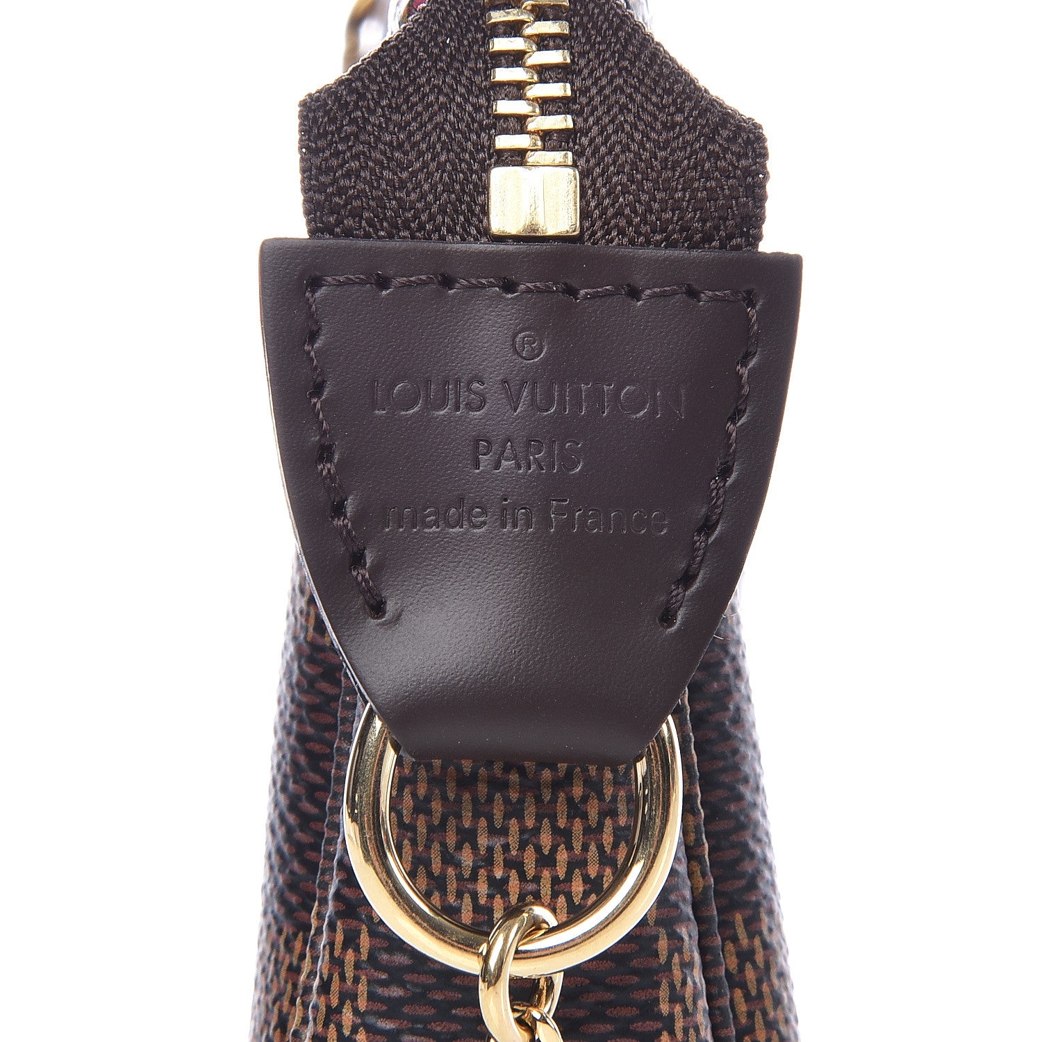 Louis Vuitton Damier Ebene Mini Pochette Accessories 7 of 7