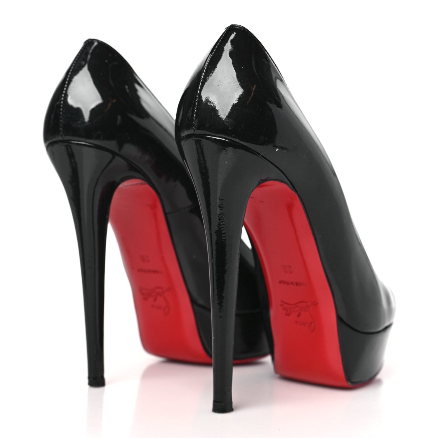 Christian Louboutin CHRISTIAN LOUBOUTIN Patent Bianca 140 Pumps 39 Black 4 of 9