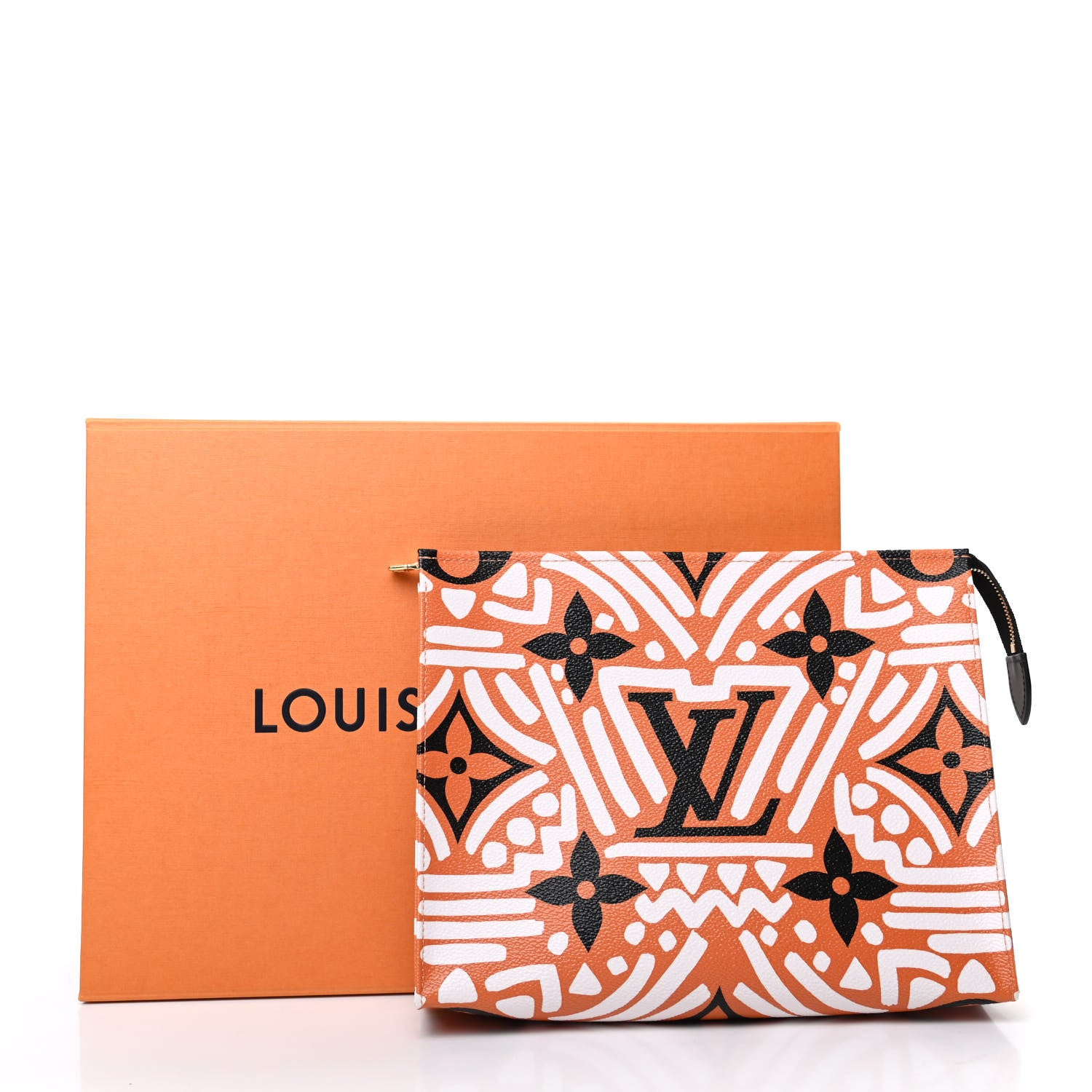 Louis Vuitton Monogram Giant Crafty Pochette Toiletry 26 Creme Caramel 8 of 8