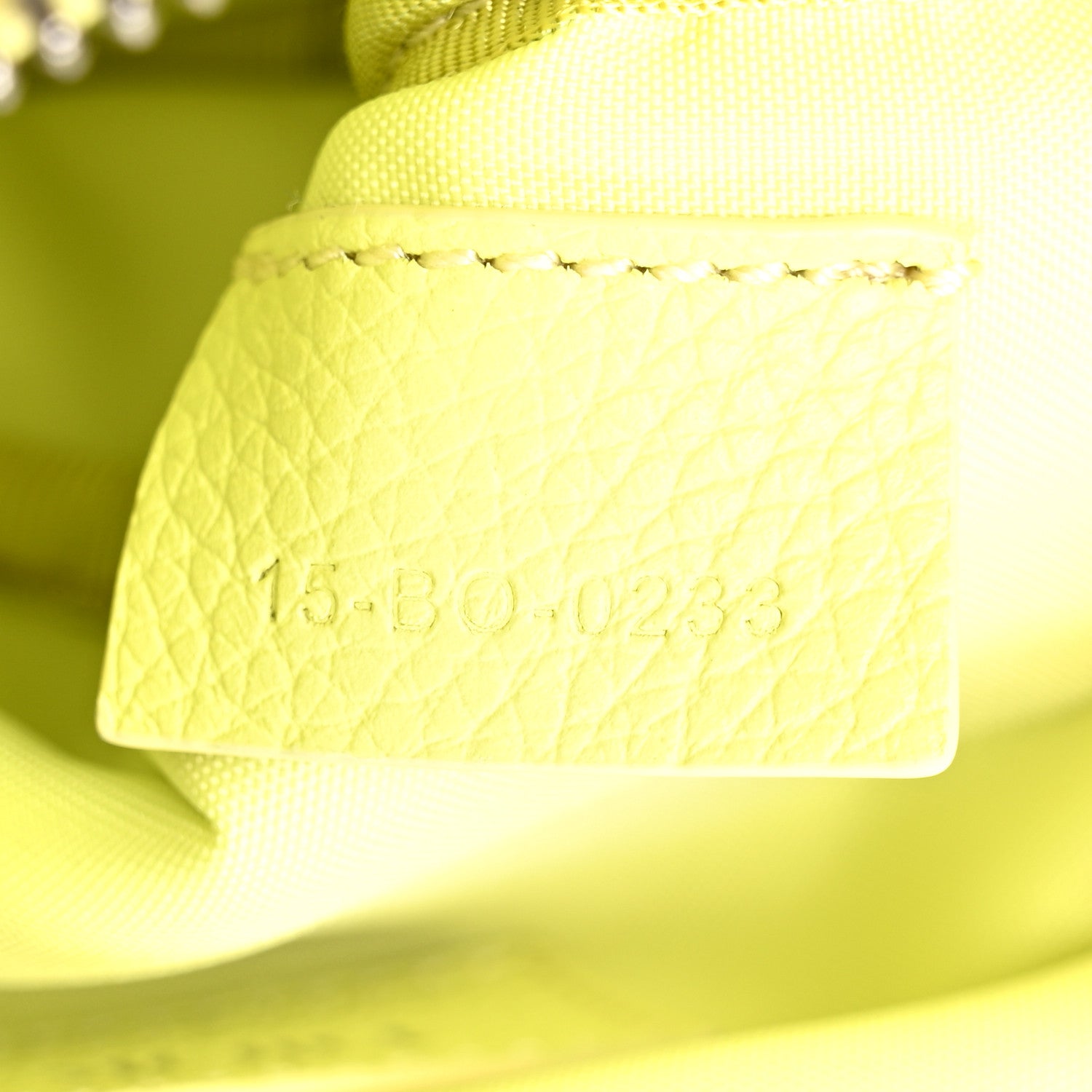 Christian Dior Oblique Jacquard Dior 8 Pouch With Strap Jaune 7 of 10