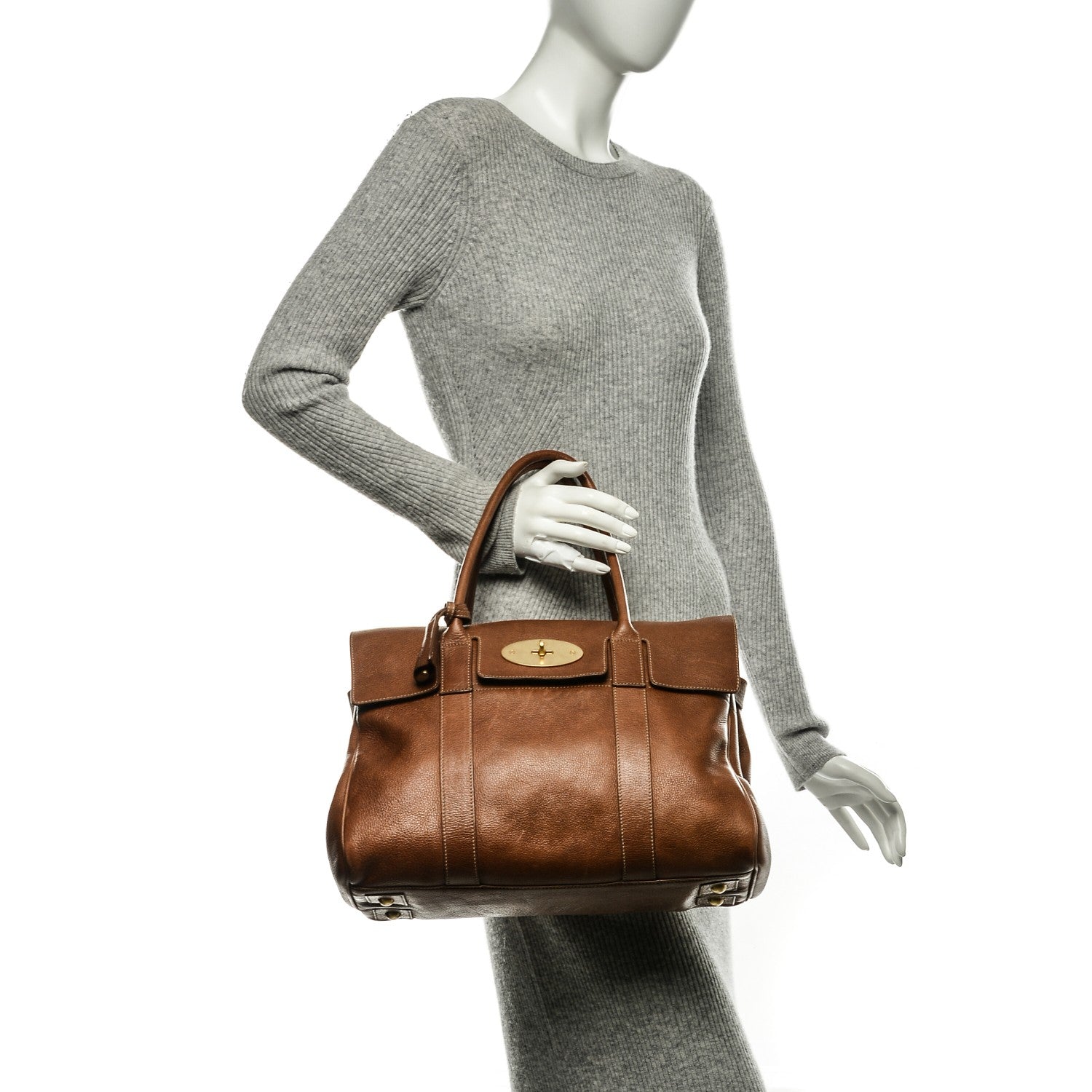 Mulberry Natural Leather Bayswater Oak 2 of 8