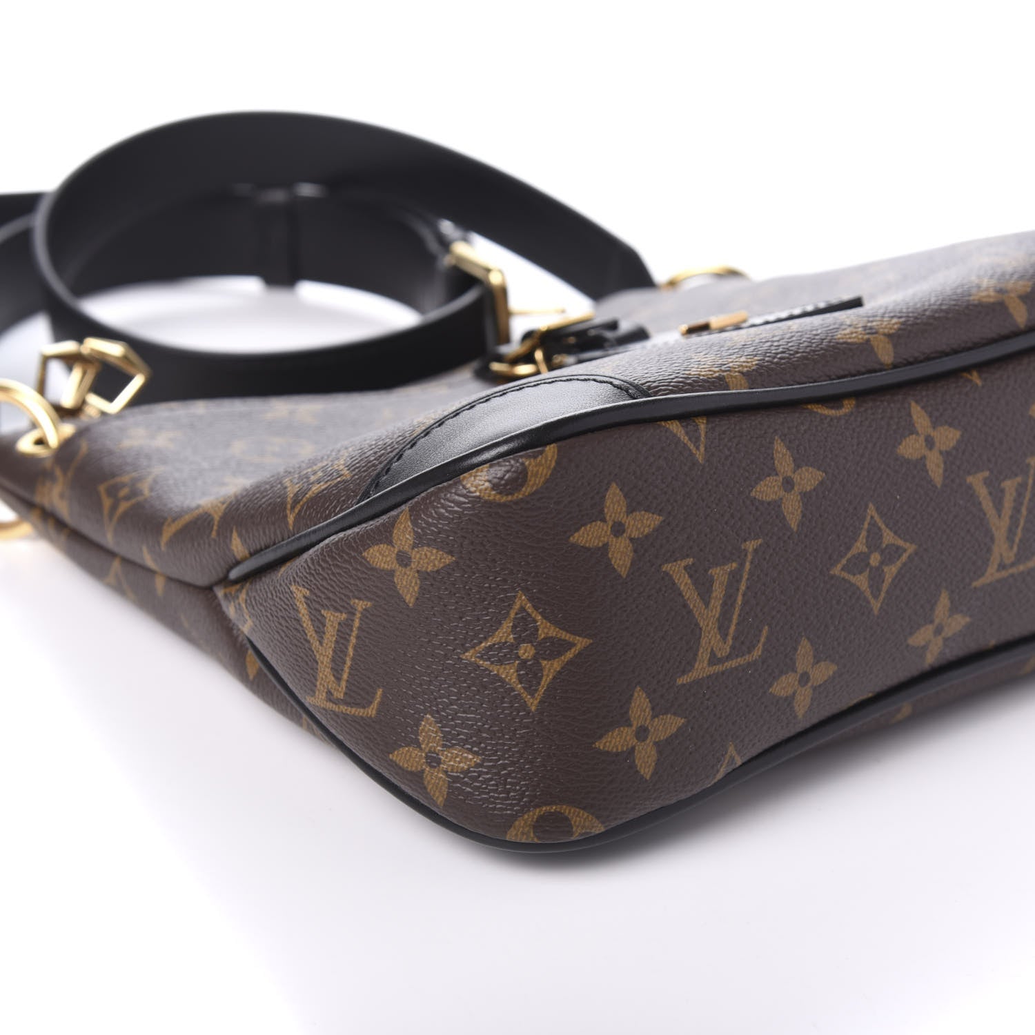 Louis Vuitton Monogram Odeon PM Black 6 of 10