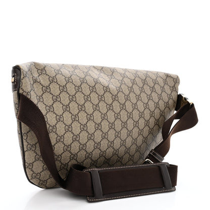 Gucci GG Supreme Monogram Belt Bag Dark Brown 3 of 11