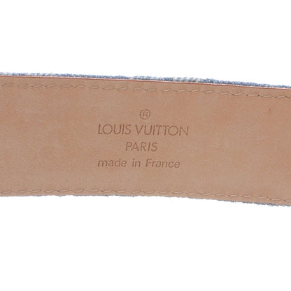 Louis Vuitton Monogram Denim Belt 90 36 6 of 7