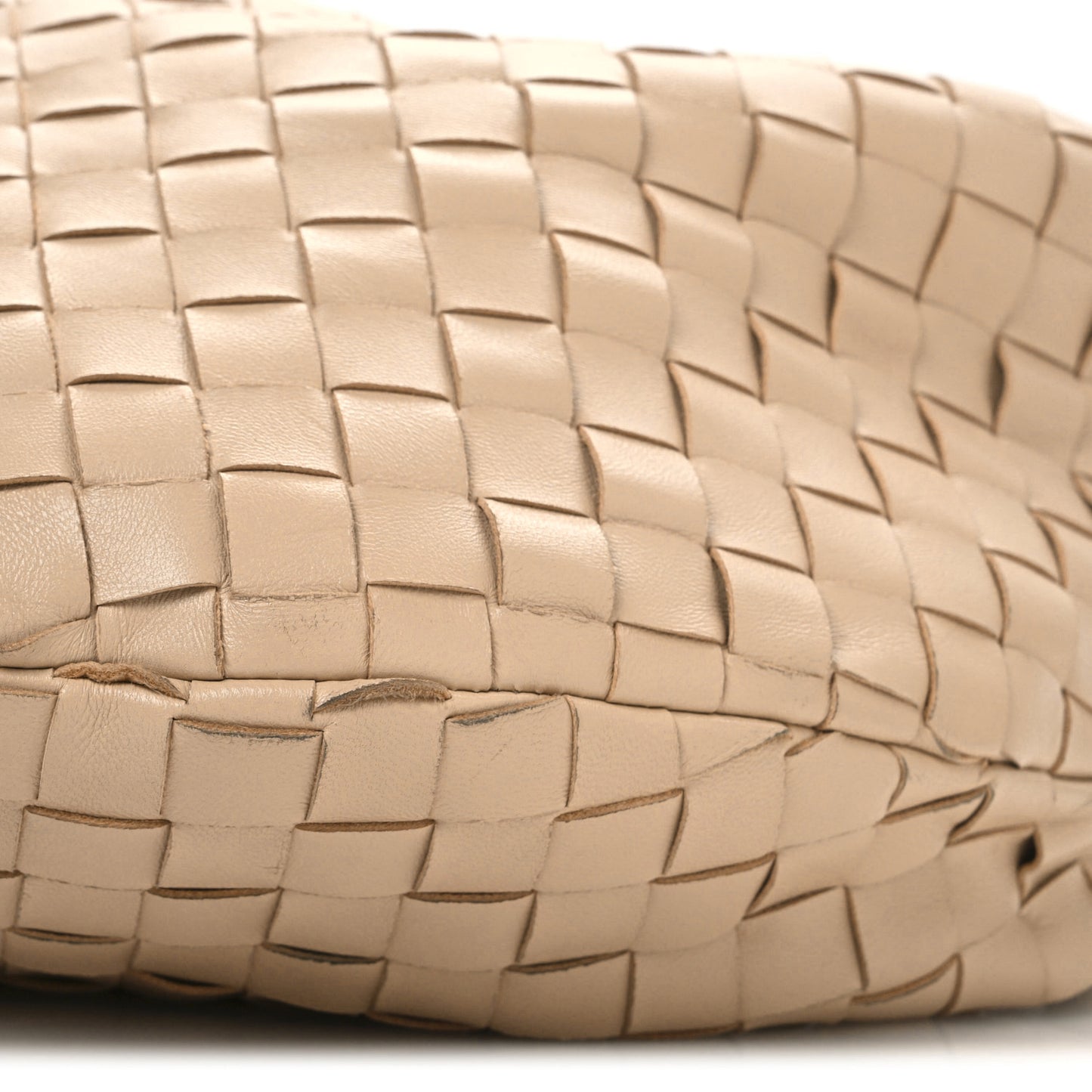 Nappa Intrecciato Teen Jodie Hobo Porridge