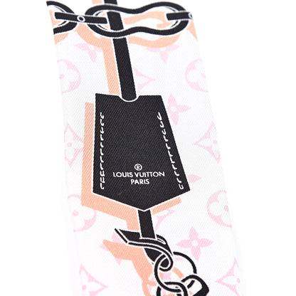 Louis Vuitton Silk Monogram Rising Confidential BB Bandeau Black Rose 2 of 5