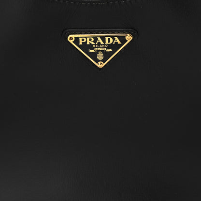 Prada Box Calfskin Shoulder Bag Black Black 7 of 9