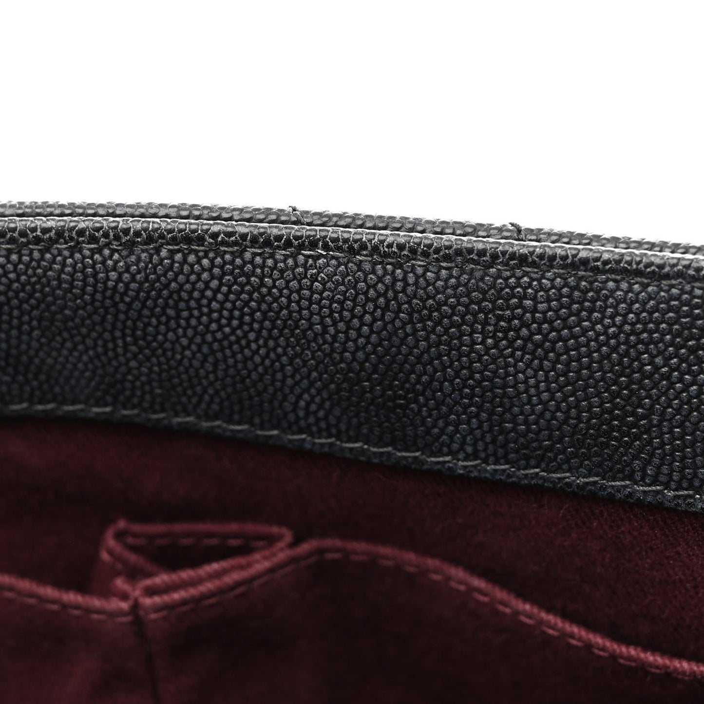 Caviar Chevron Quilted Small Coco Handle Flap Dark Grey