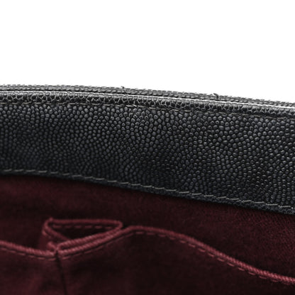 Chanel Caviar Chevron Quilted Small Coco Handle Flap Dark Grey 13 of 14