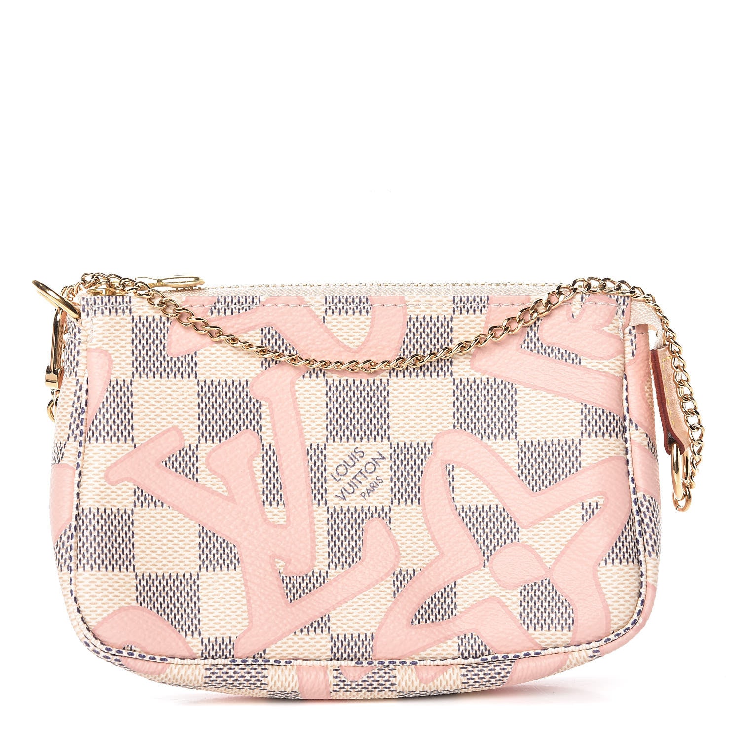 Louis Vuitton Damier Azur Tahitienne Mini Pochette Accessories 1 of 10
