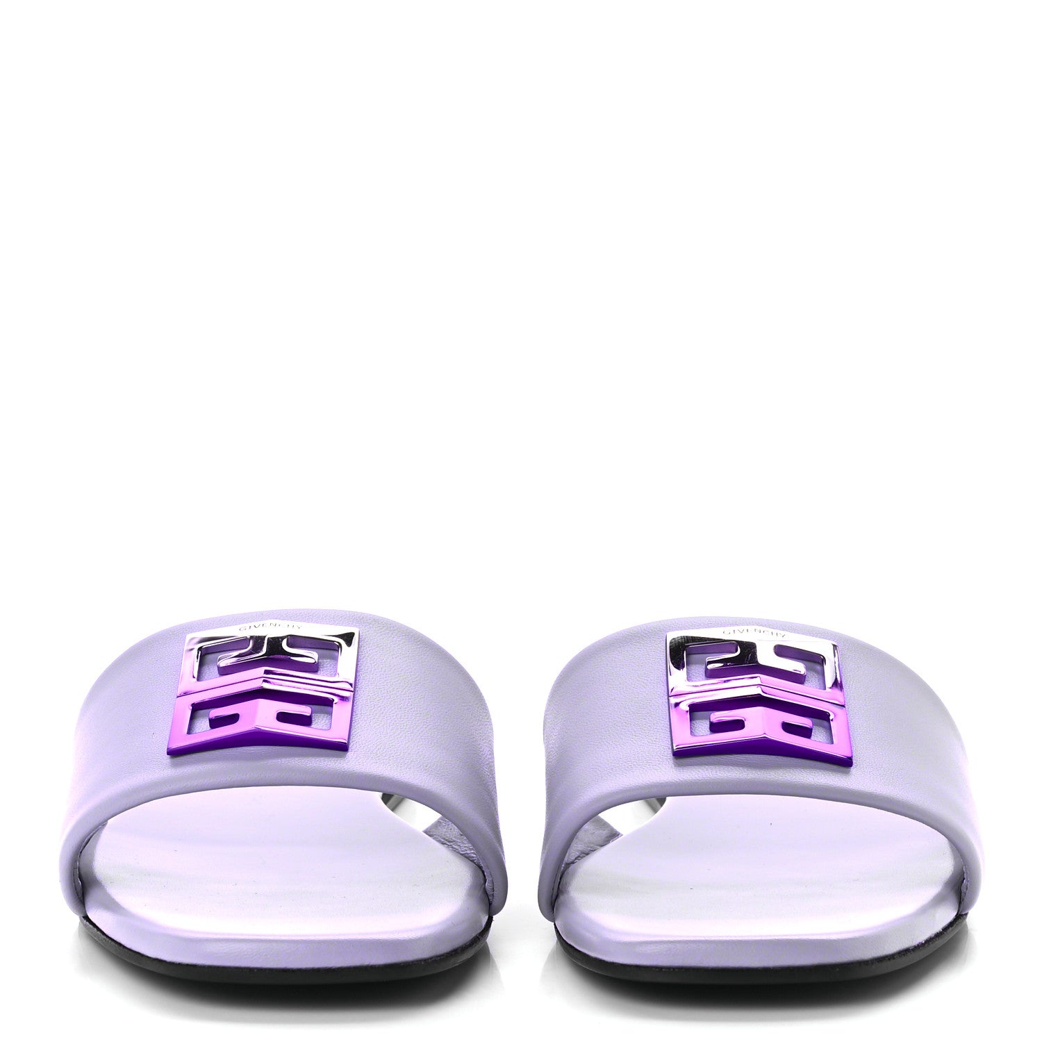 Givenchy Lambskin 4G Flat Sandals 40 Lilac 2 of 9