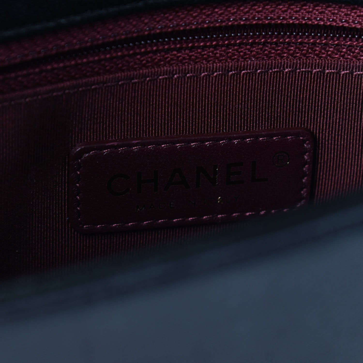 Chanel Sheepskin Quilted Medium Vintage Mademoiselle Flap Black 9 of 11