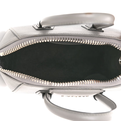 Givenchy Sugar Goatskin Mini Antigona Pearl Grey 5 of 11