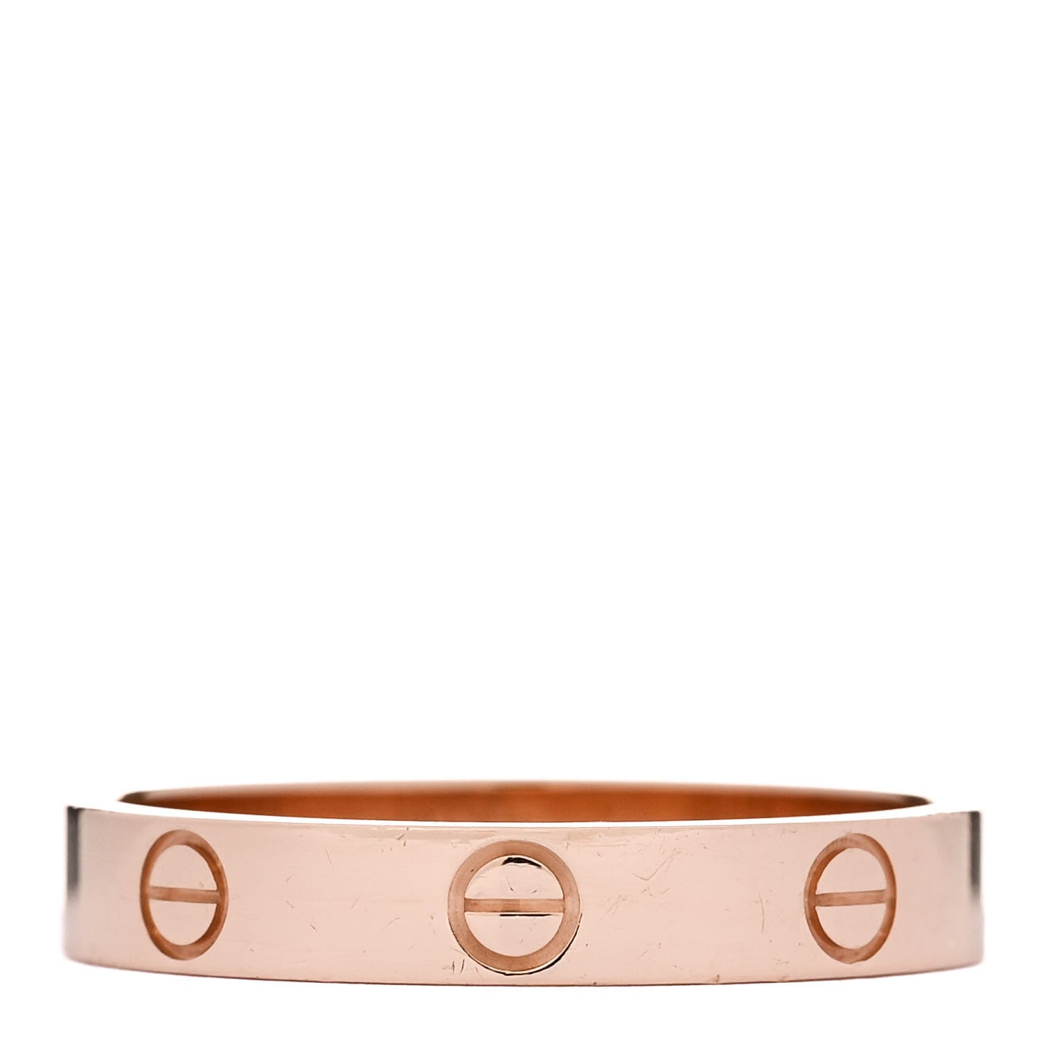 Cartier 18K Pink Gold 3.5mm LOVE Wedding Band Ring 60 9.25 3 of 5