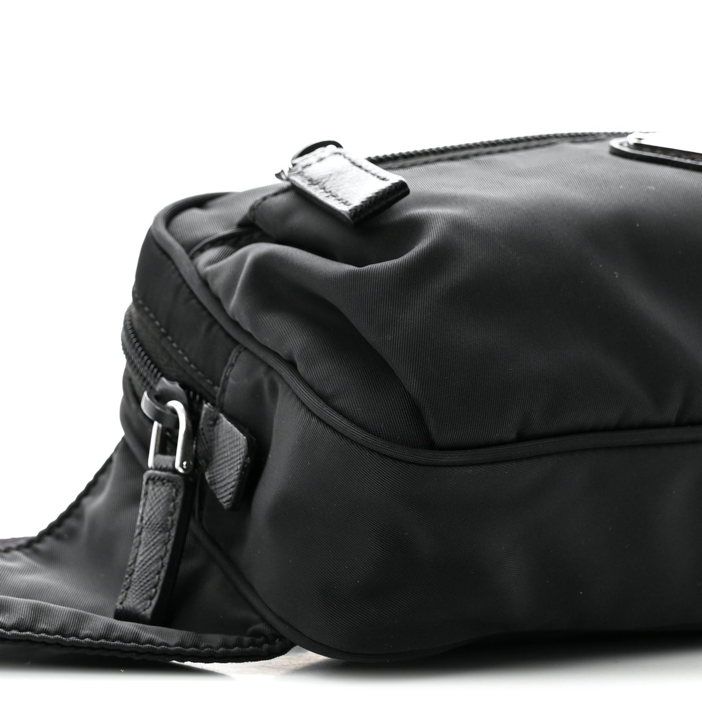 Tessuto Nylon Belt Bag Black