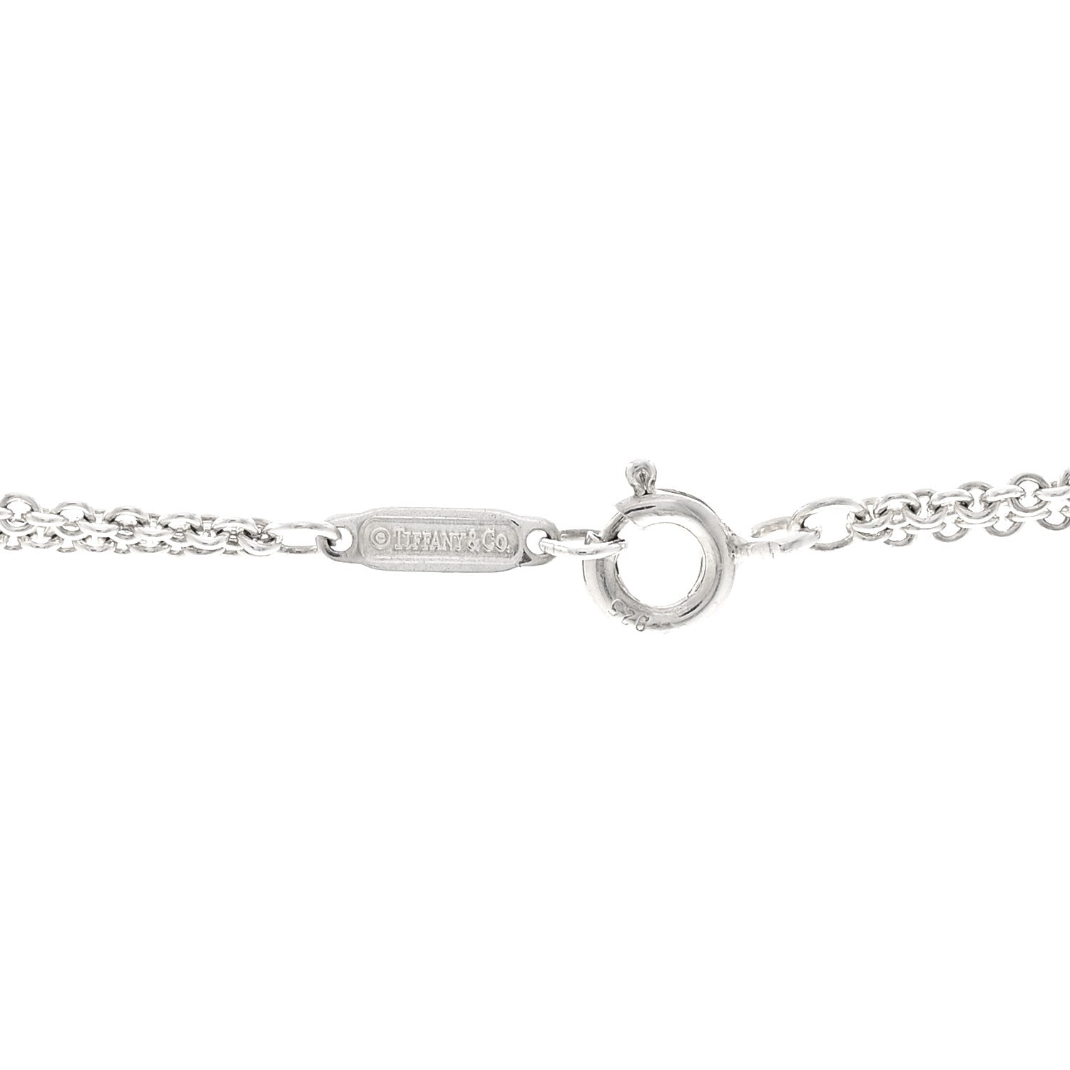 Tiffany Sterling Silver Infinity Pendant Necklace 4 of 4