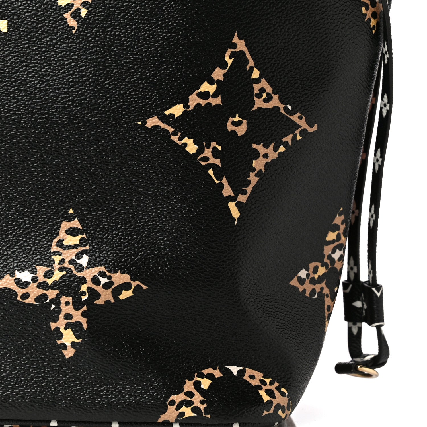 Louis Vuitton Monogram Giant Jungle Neverfull MM Black 13 of 14