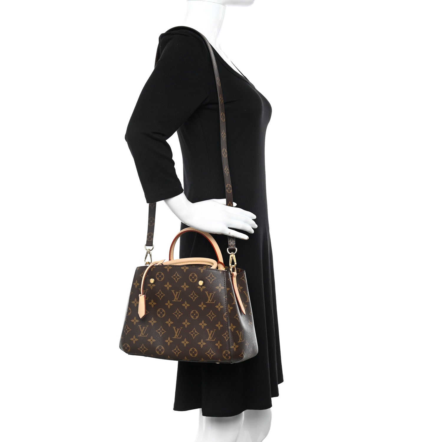 Louis Vuitton Monogram Montaigne BB 2 of 9