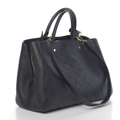 Louis Vuitton Empreinte Montaigne GM Black 4 of 11