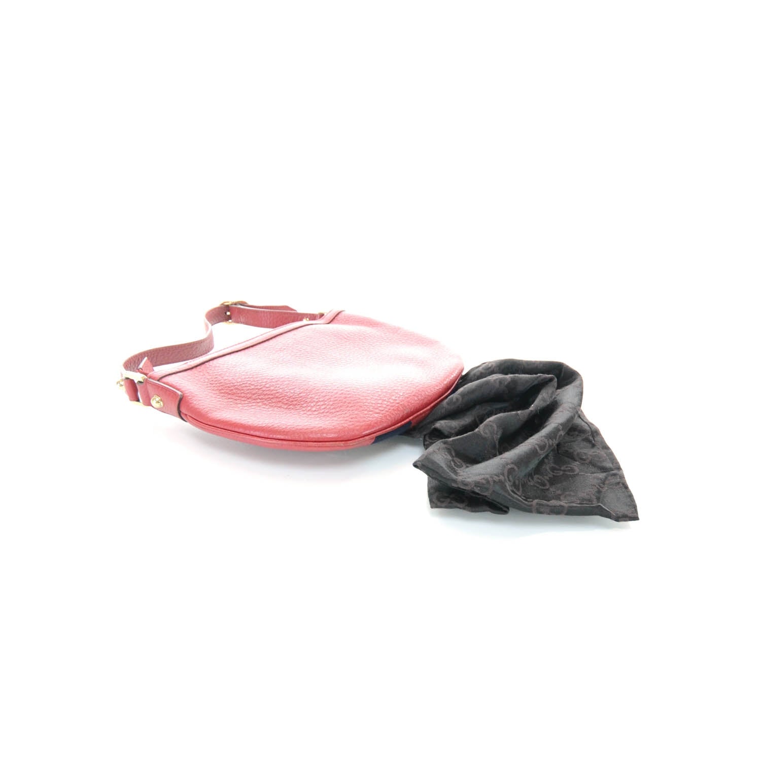 Gucci Leather Small Blondie Bag Red 3 of 10