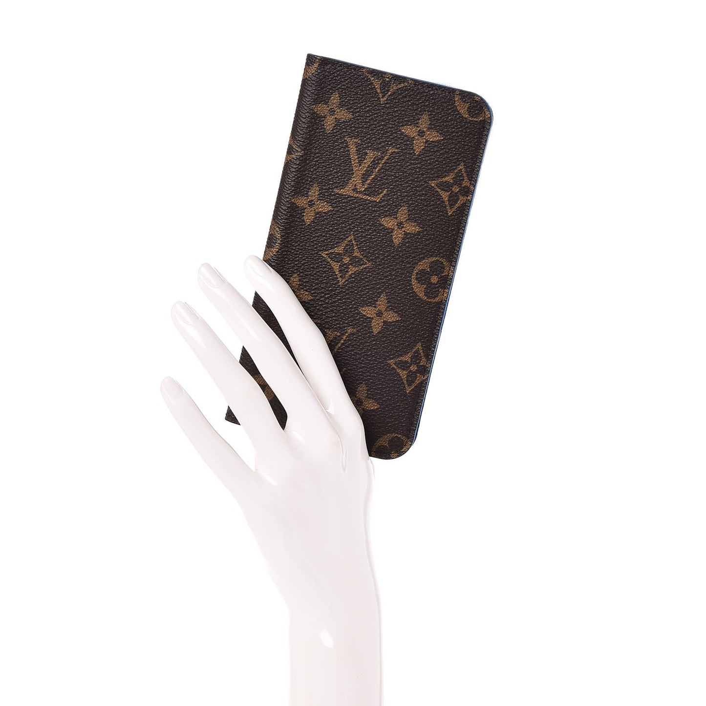 Monogram iPhone 6 Plus Folio Case Blue