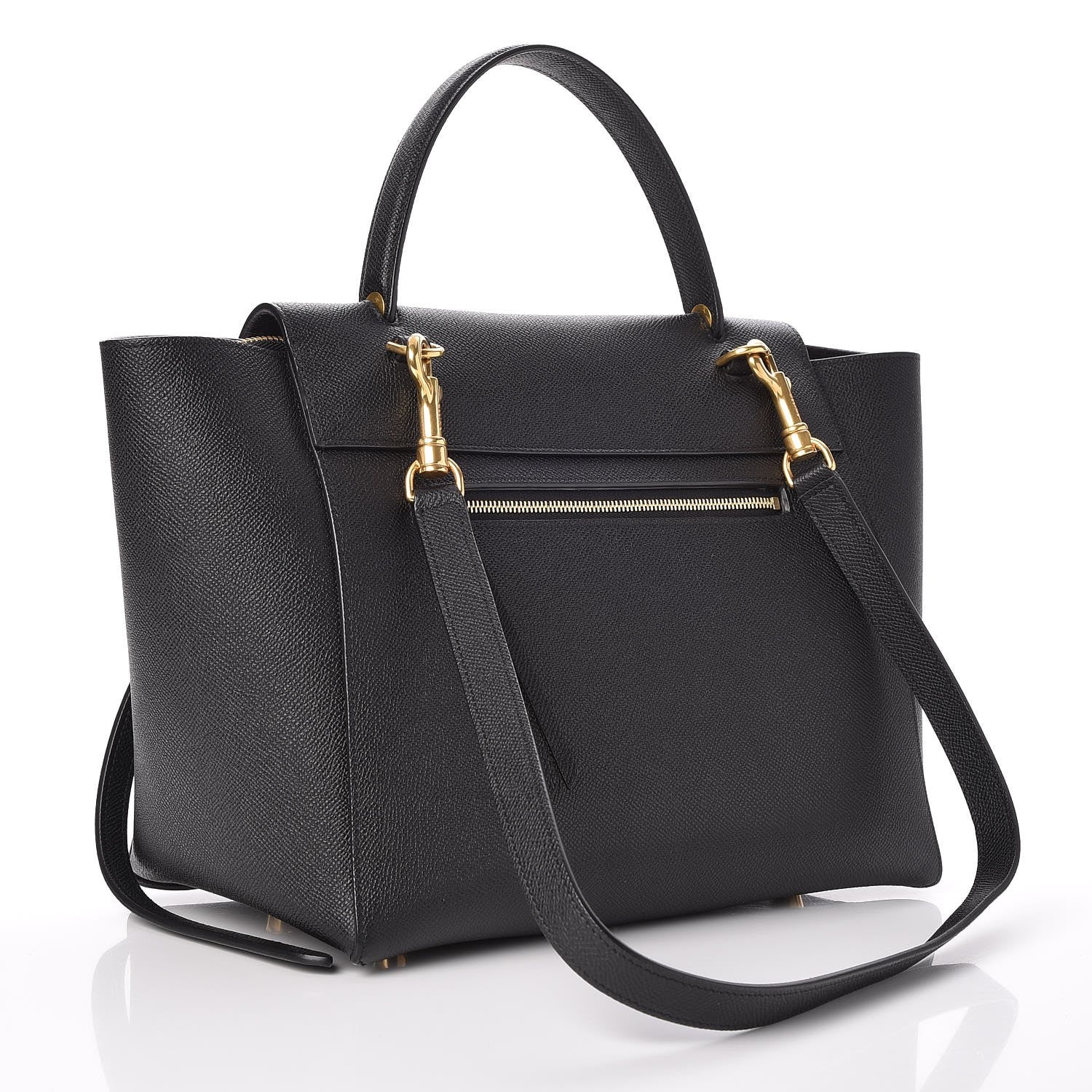 Celine Grained Calfskin Mini Belt Bag Black 3 of 8