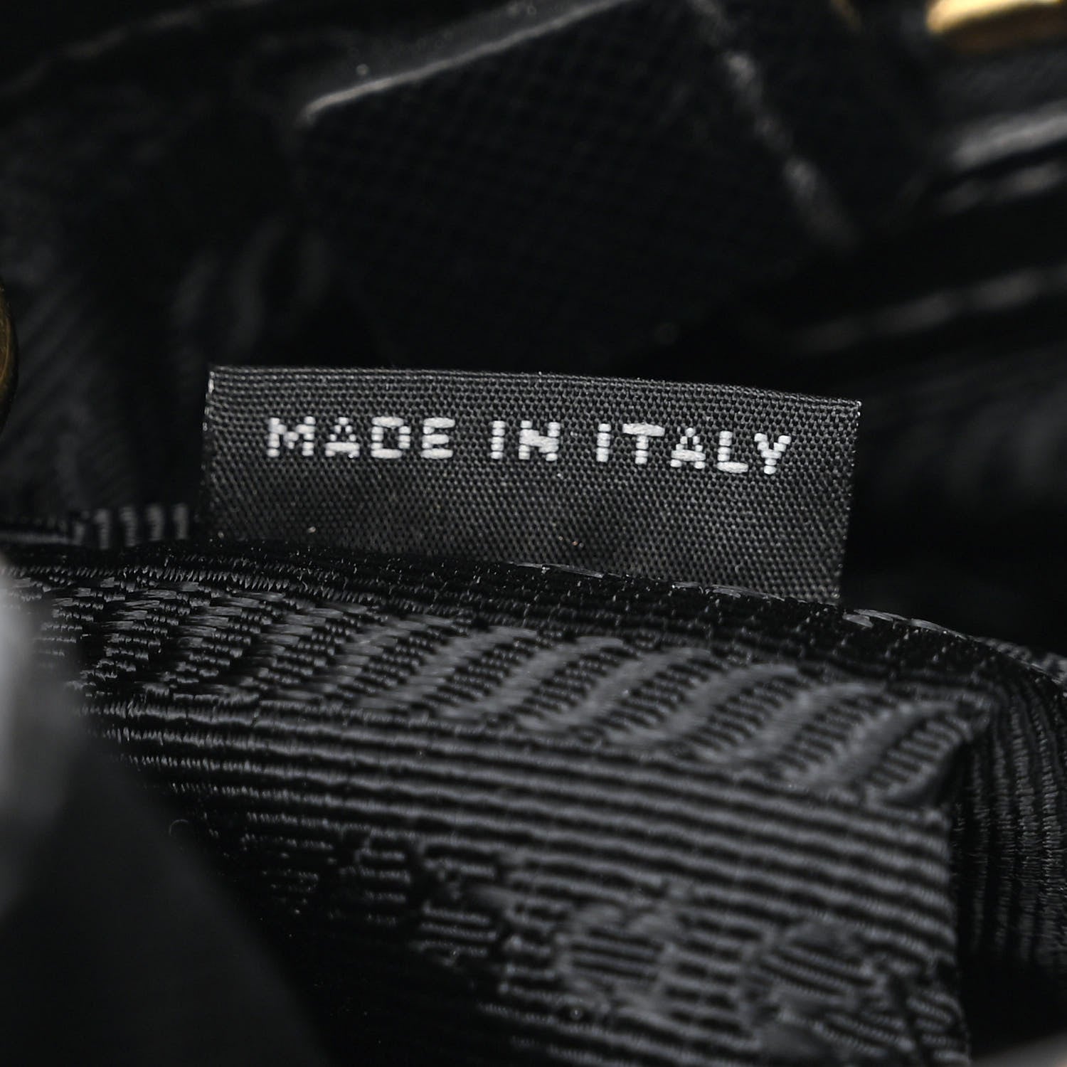 Prada Saffiano Medium Galleria Double Zip Tote Black 7 of 19