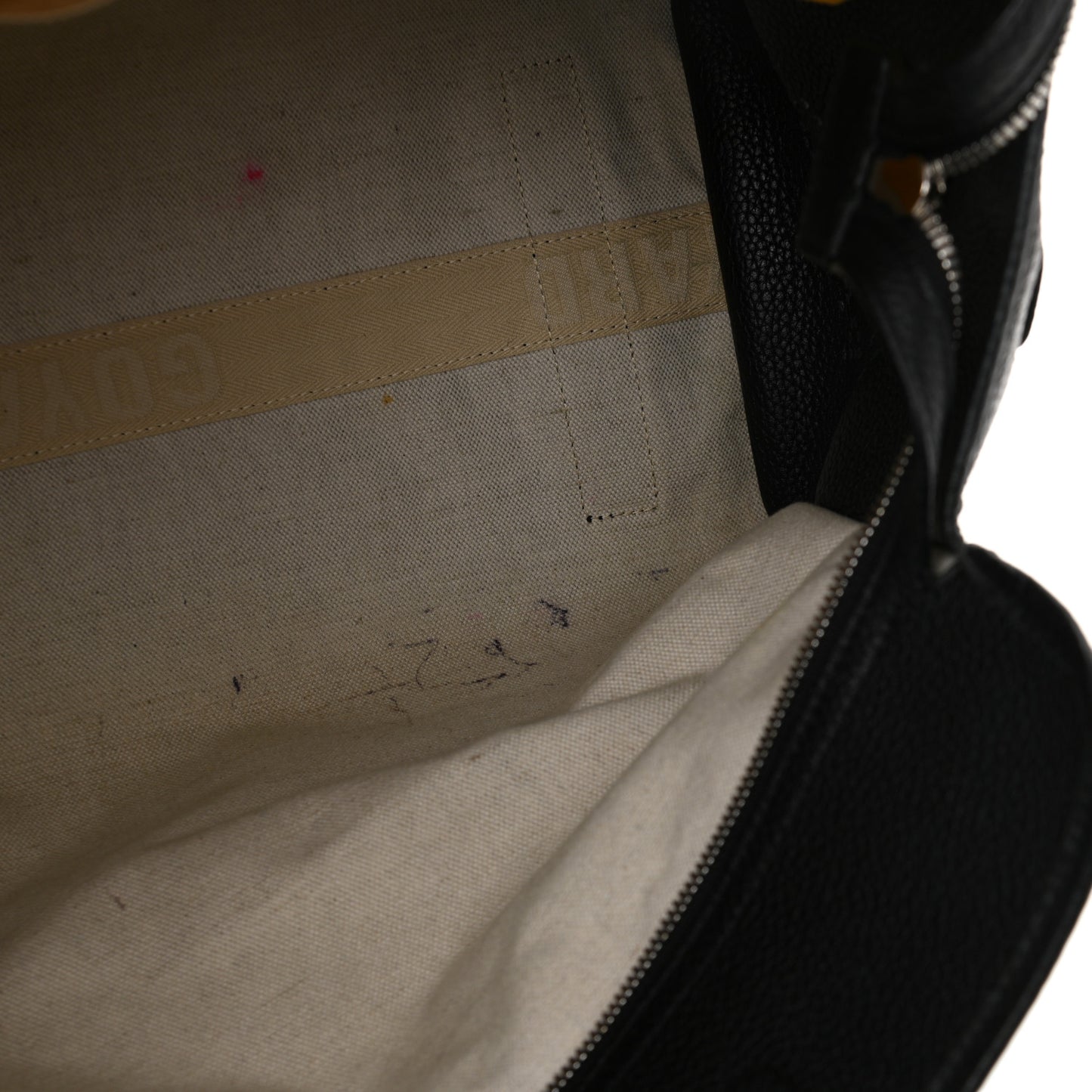 Goyardine Sac Hardy Pet Carrier PM Black