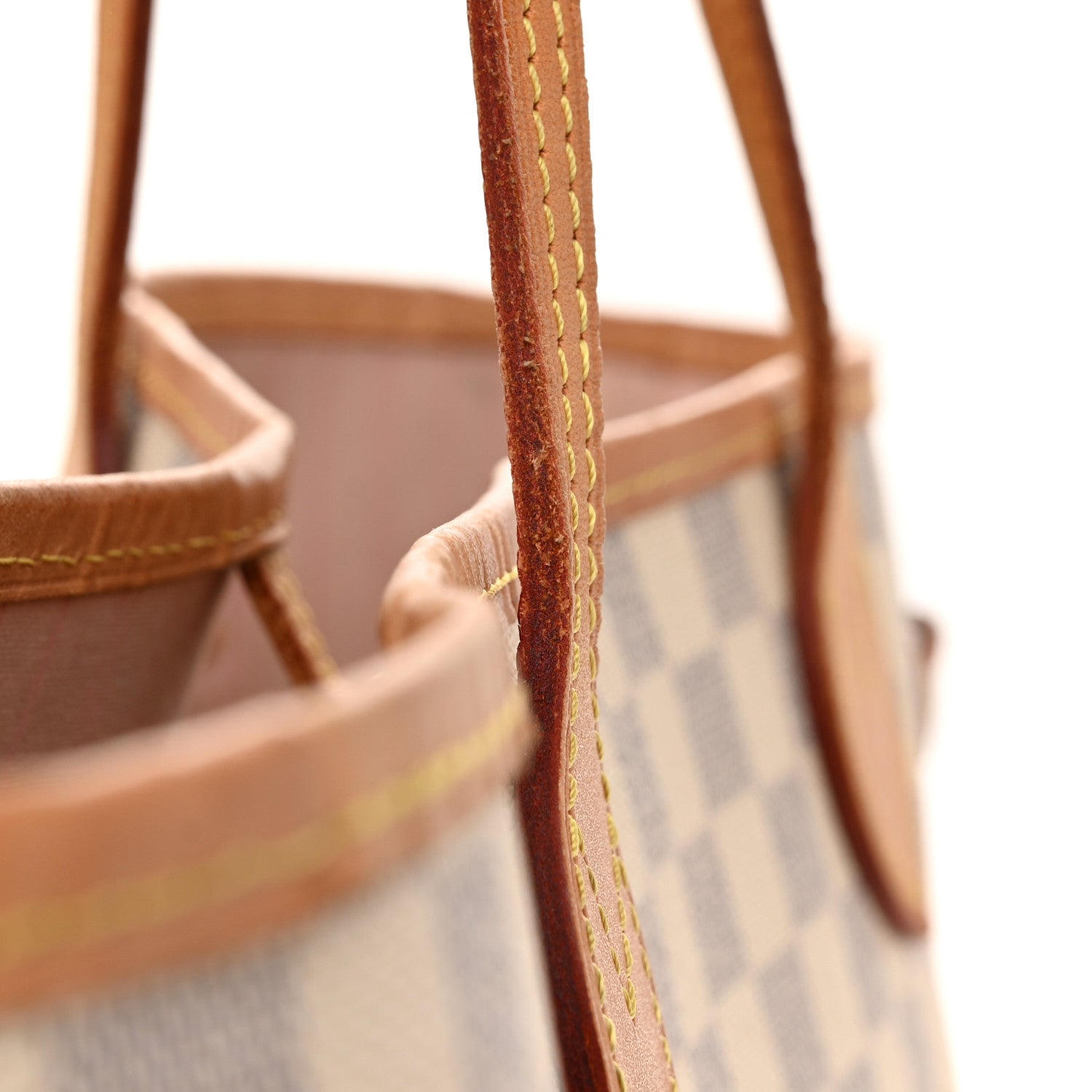 Louis Vuitton Damier Azur Neo Neverfull MM Rose Ballerine 13 of 13