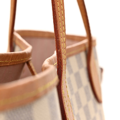 Louis Vuitton Damier Azur Neo Neverfull MM Rose Ballerine 13 of 13