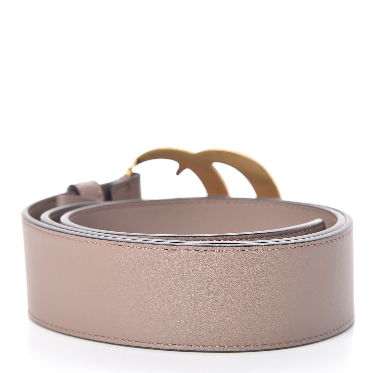 Gucci Calfskin Double G 40mm Belt 80 32 Porcelain Rose 3 of 6