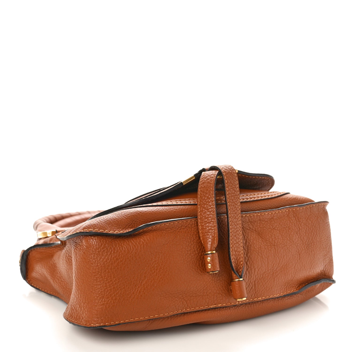 Chloe Calfskin Medium Marcie Satchel Tan 4 of 8