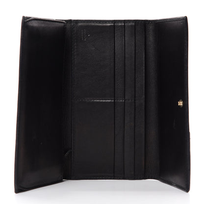 Gucci Monogram New Britt Continental Wallet Black 5 of 14