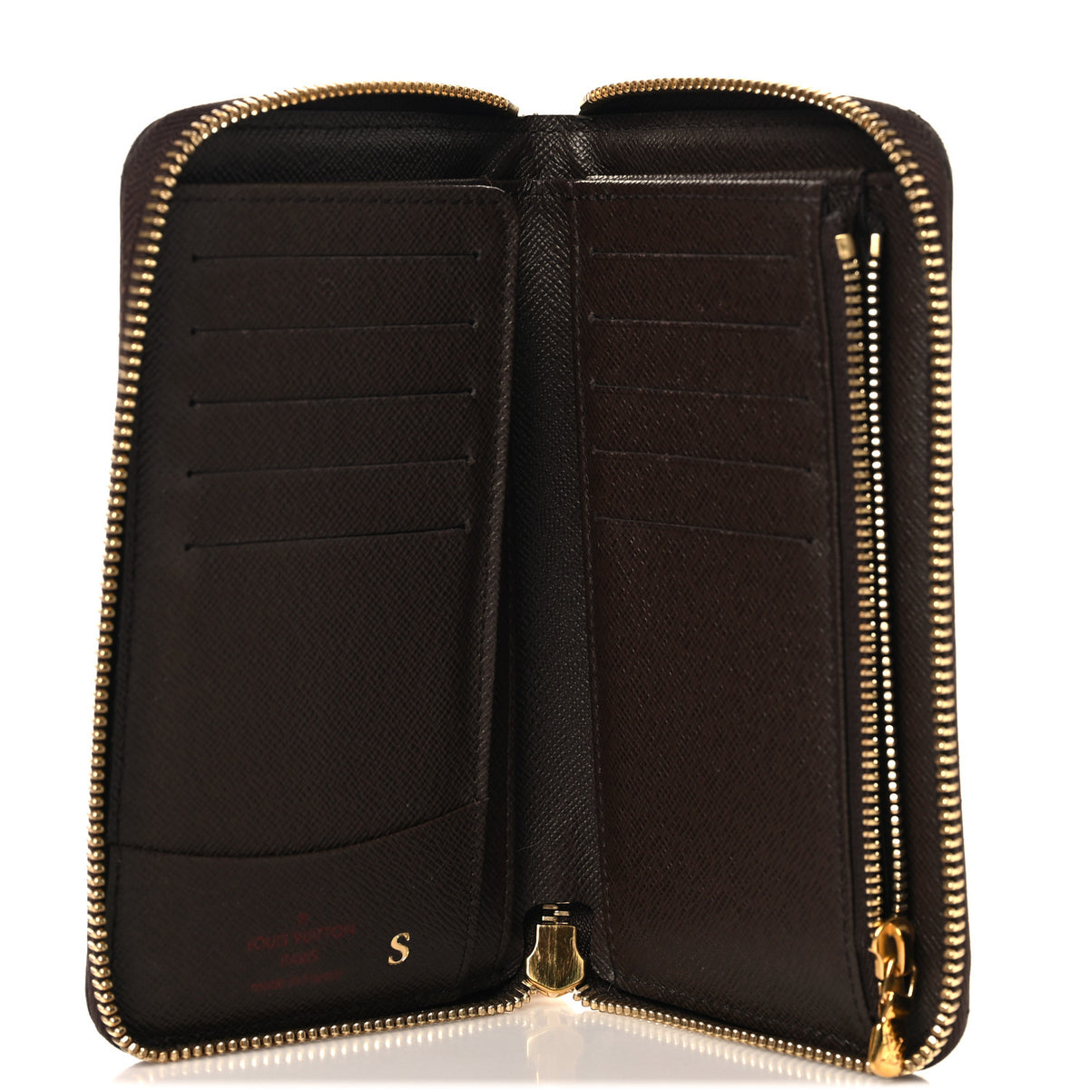 Louis Vuitton Damier Ebene Zippy Organizer Wallet 5 of 6