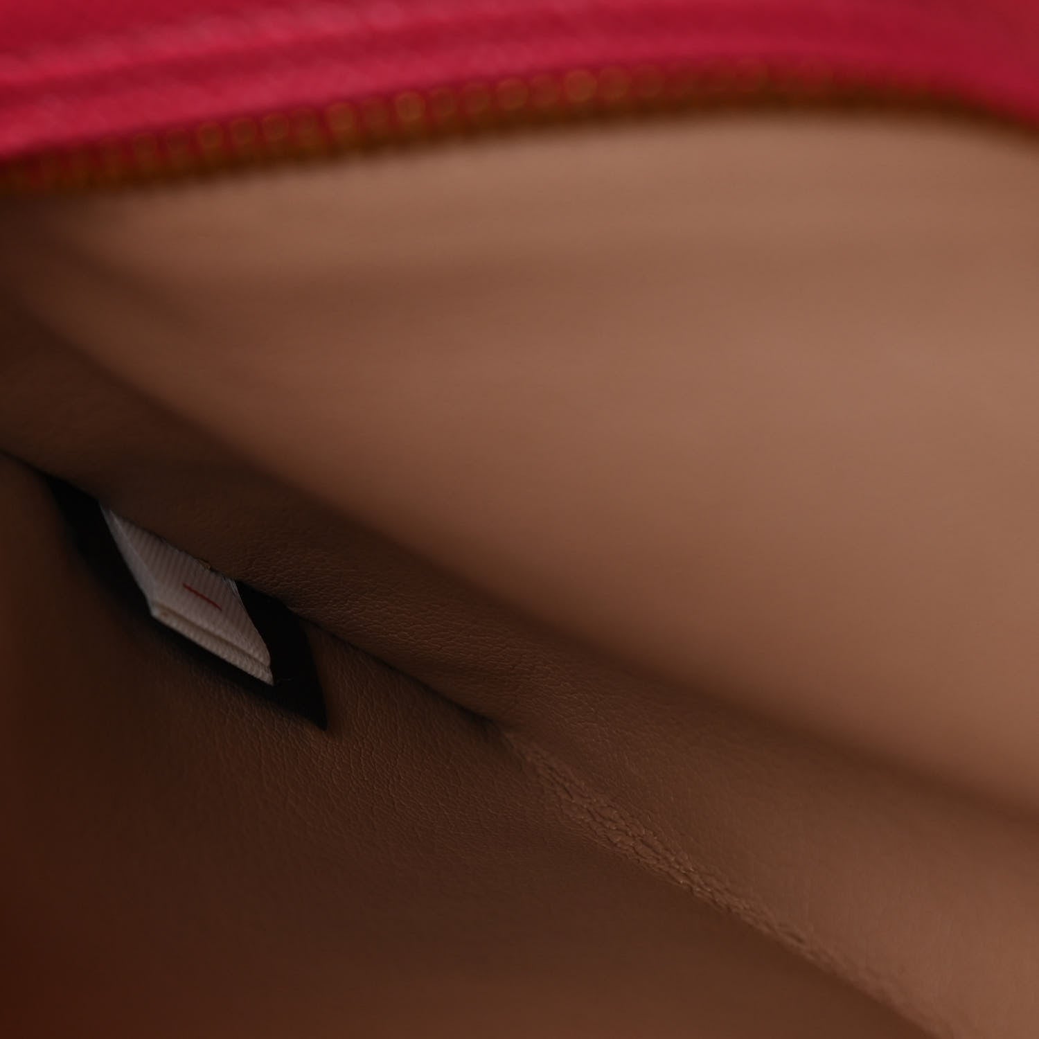 Prada Saffiano Lux Chain Shoulder Bag Peonia 7 of 11