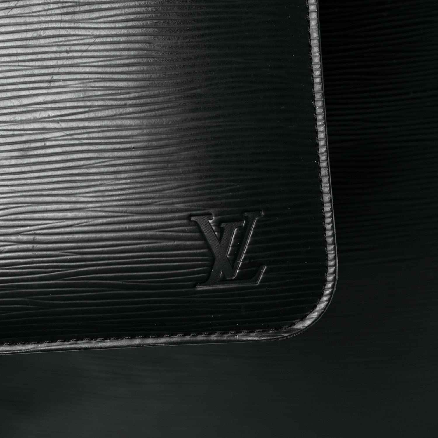 Louis Vuitton Epi Neverfull MM Black 8 of 11