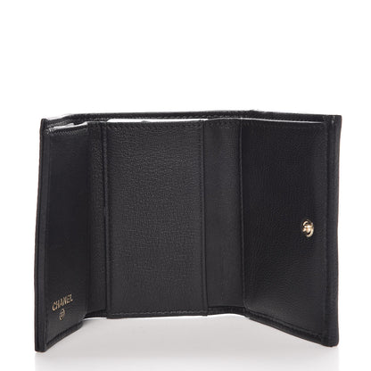 Chanel Goatskin CC Flap Wallet Black 5 of 9