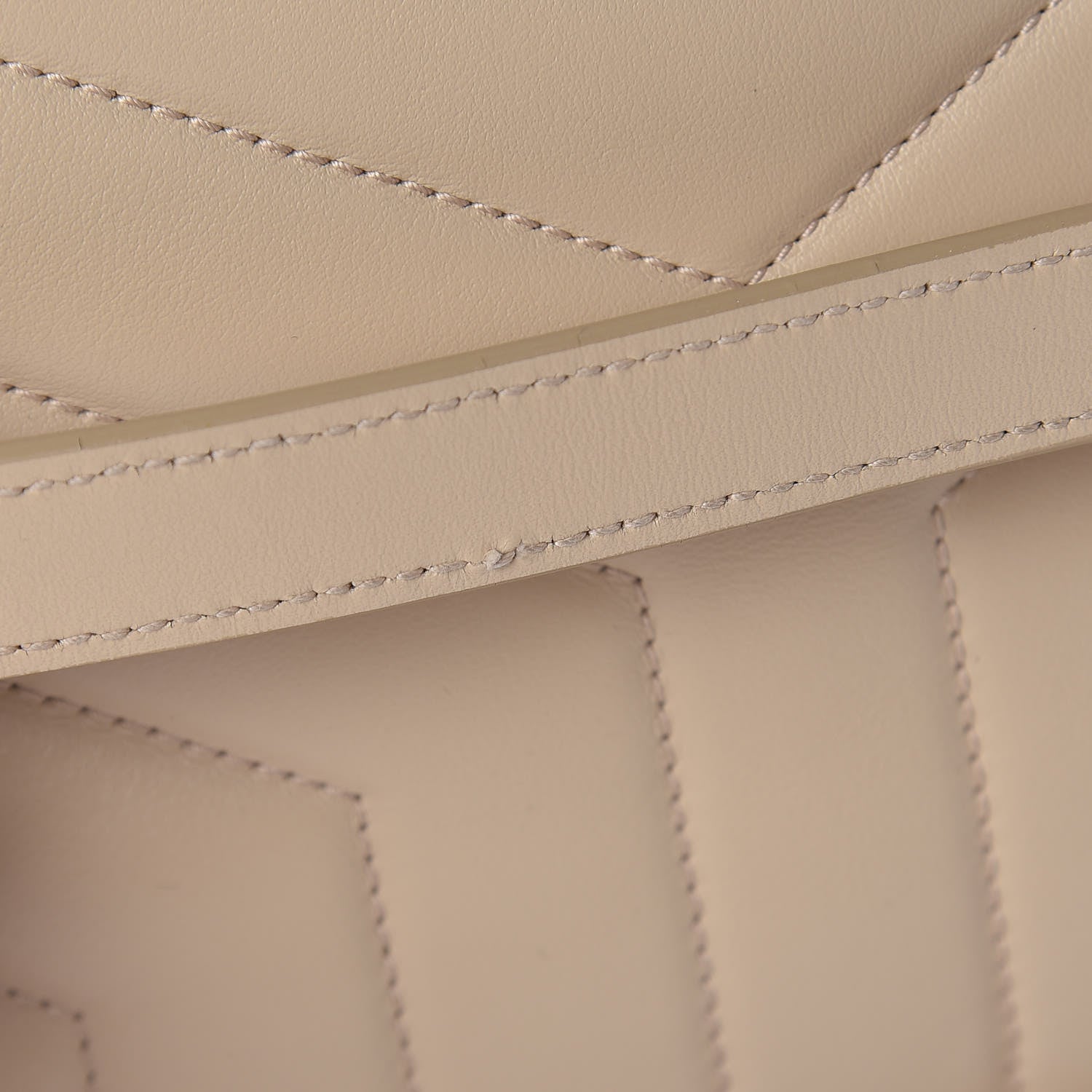 Saint Laurent Calfskin Y Quilted Monogram Medium Loulou Chain Satchel Nude Powder 14 of 14