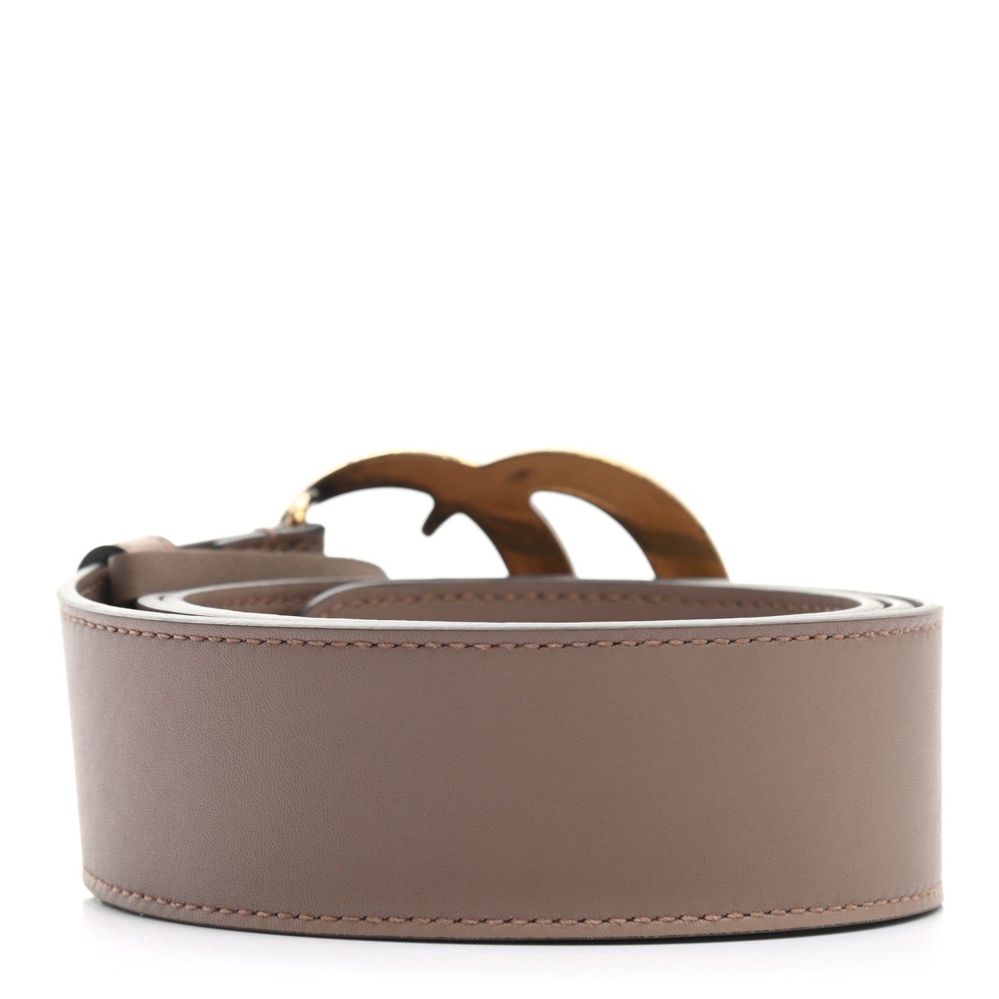 Calfskin Double G 40mm Belt 85 34 Porcelain Rose