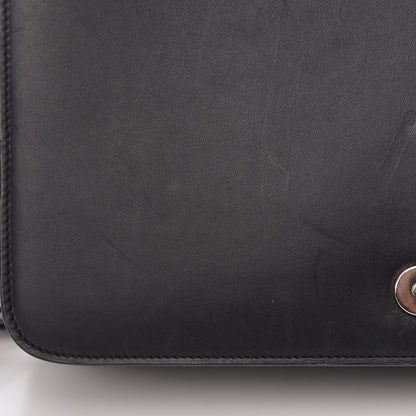 Saint Laurent Smooth Calfskin Medium Classic Monogram Universite Bag Black 11 of 15