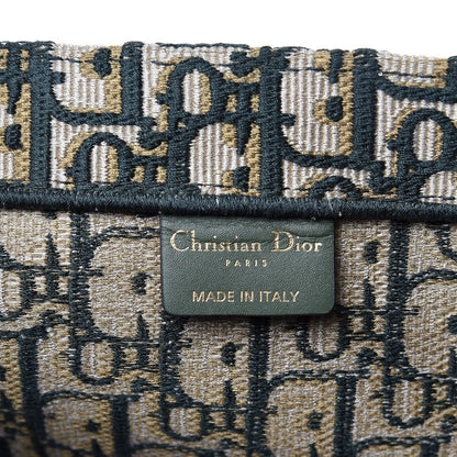 Christian Dior Oblique Large Book Tote Vert Multicolor 6 of 8