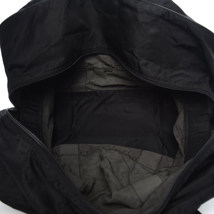 Prada Tessuto Nylon Saffiano Weekender Black 5 of 10