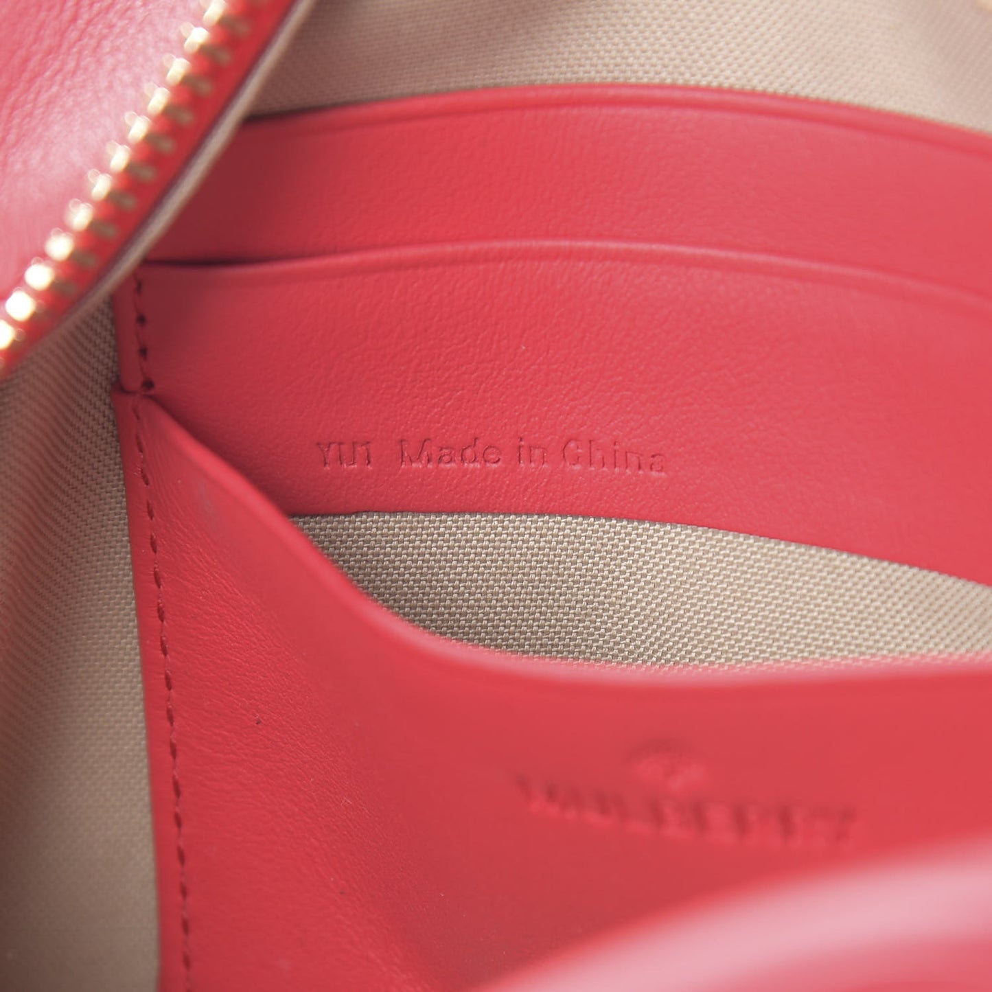 Calfskin Nappa Blossom Pochette With Strap Hibiscus