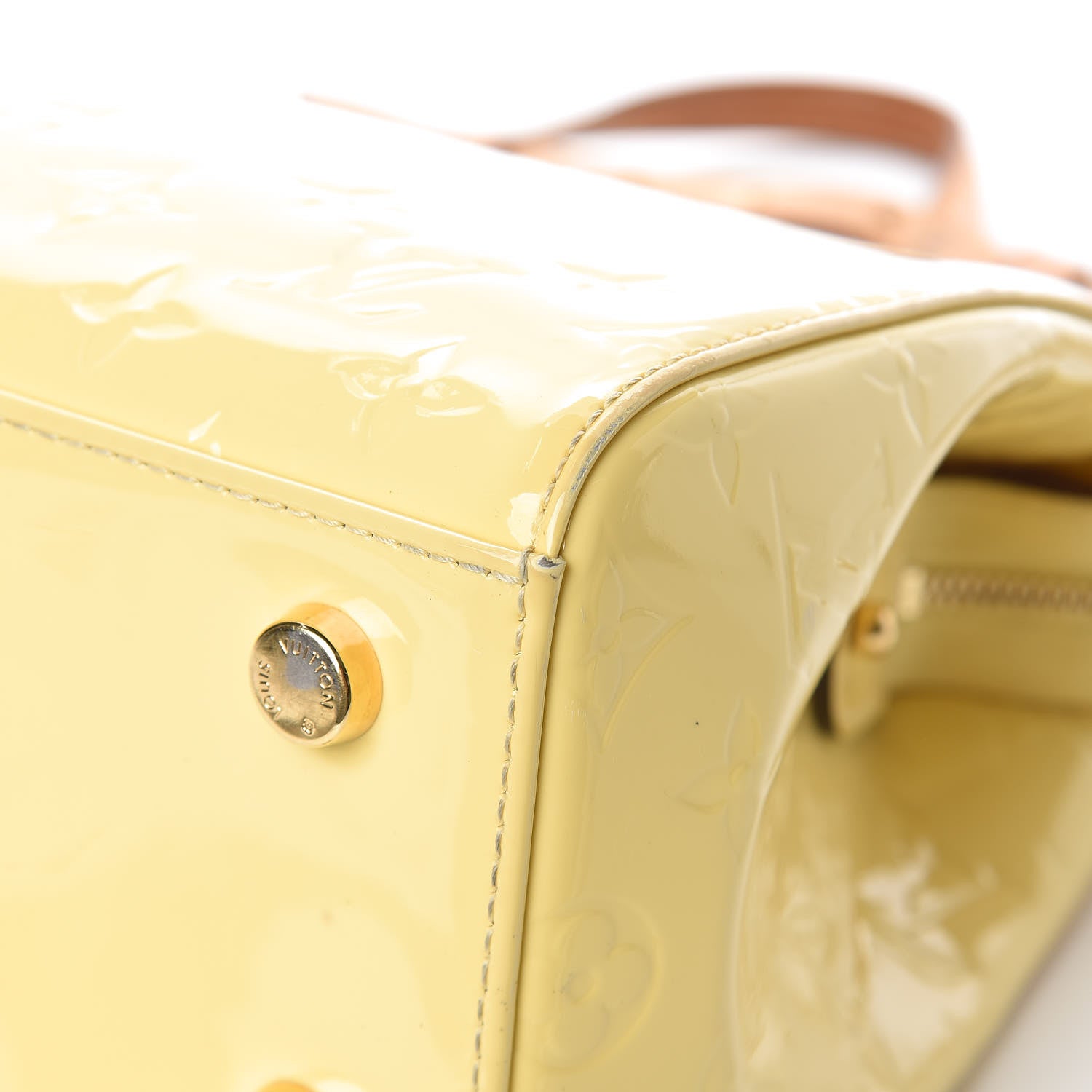 Louis Vuitton Vernis Brea MM Citrine 16 of 18