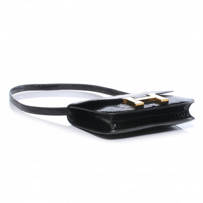 Hermes Porosus Crocodile Constance 23 Black 4 of 9