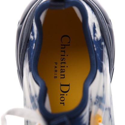 Christian Dior Technical Fabric Tie & Dior Print Womens D-Connect Sneakers 41 Denim 8 of 9