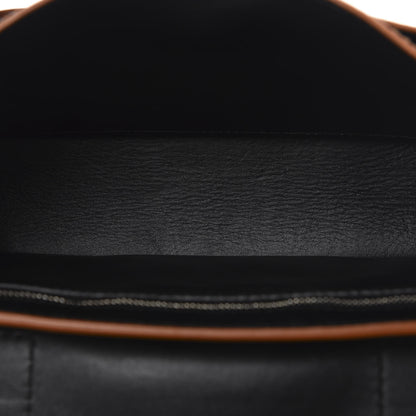 Proenza Schouler Calfskin Tiny Whipstitch PS1 Satchel Black Orange 5 of 11