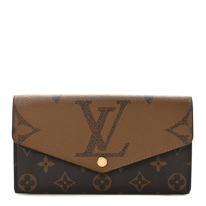 Louis Vuitton Reverse Monogram Giant Sarah Wallet 1 of 10