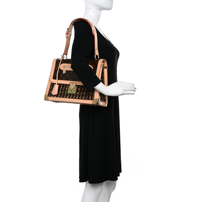 Louis Vuitton Monogram Ambre Tweedy Zip GM 2 of 12